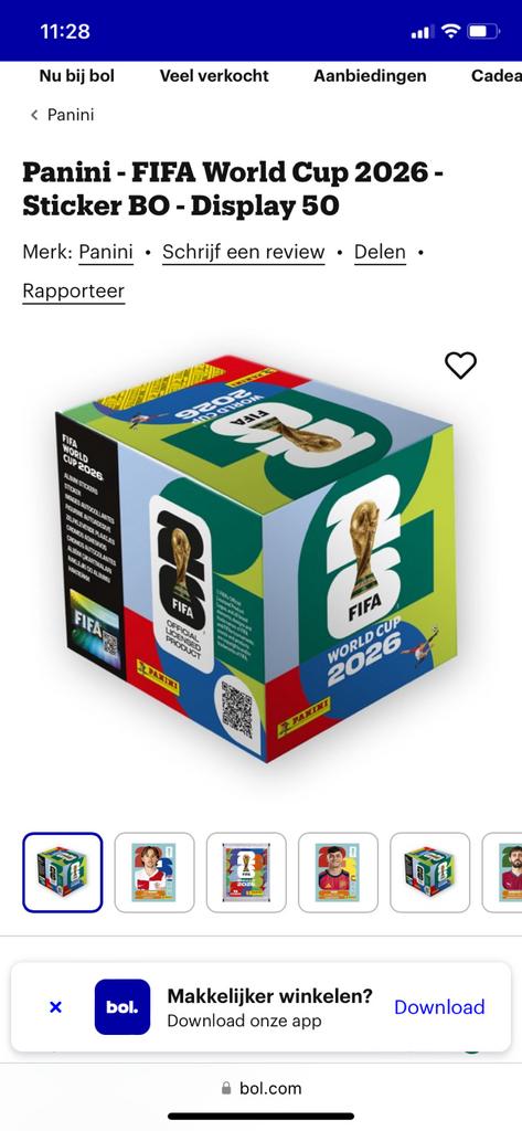 Panini stickers FIFA  WK 26 ruilen, Verzamelen, Ophalen of Verzenden, Nieuw