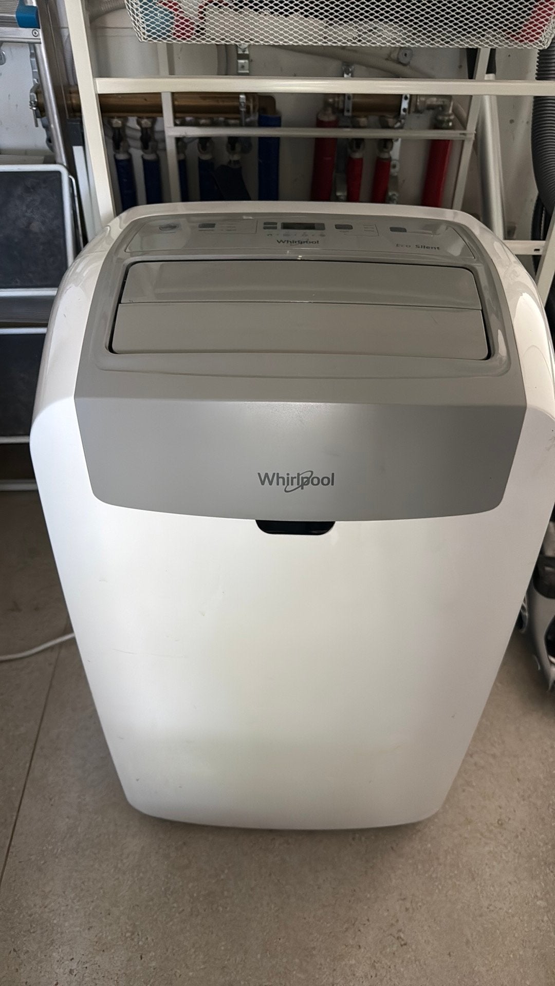 Climatiseur mobile Whirlpool 12000BTU, Electroménager, Climatiseurs, 60 à 100 m³, Comme neuf, Enlèvement, Télécommande