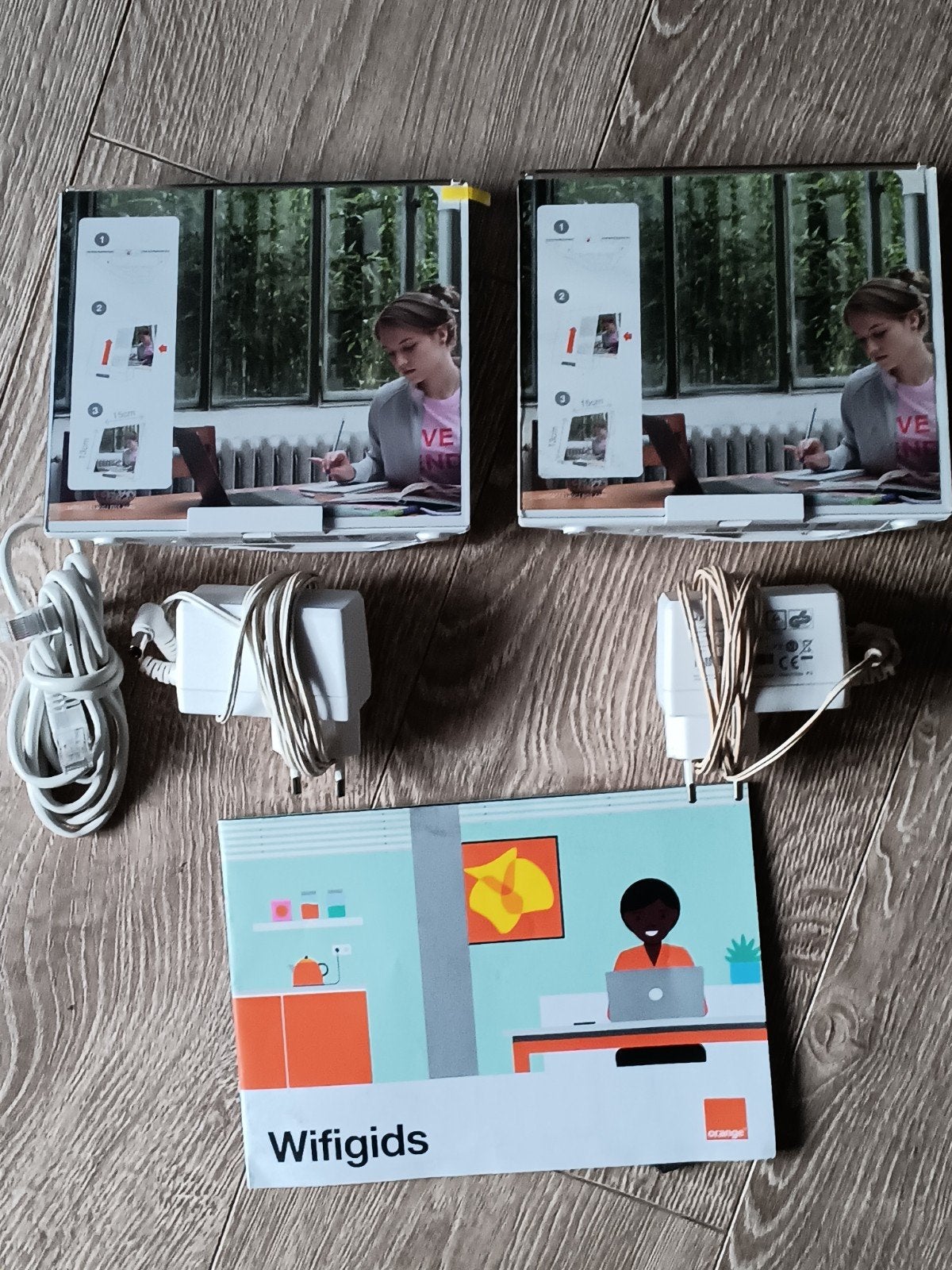 2 wifiversterkers Orange, Enlèvement