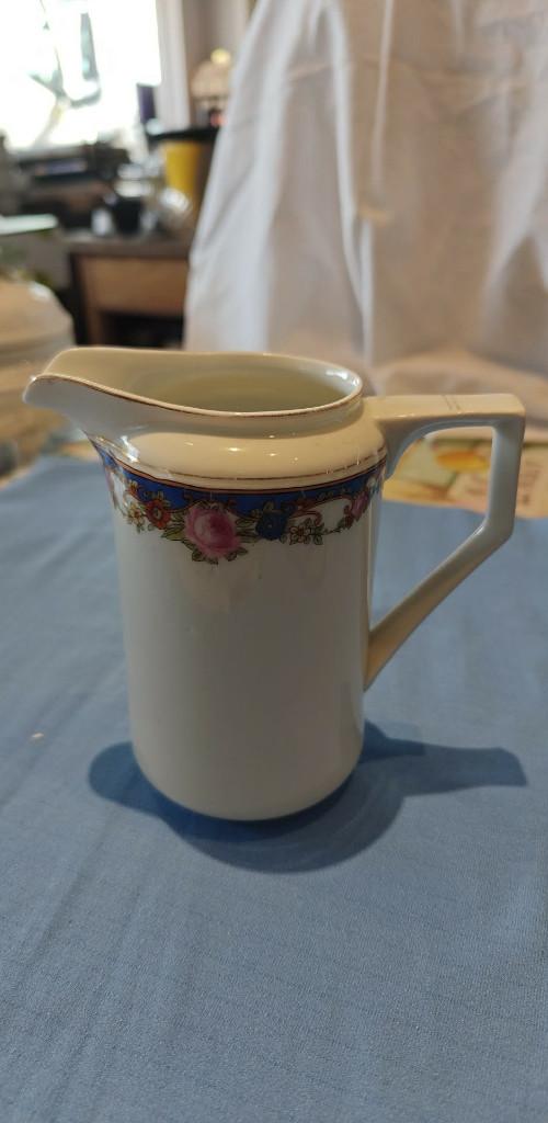 kan voor water melk enz porselein Czechoslovakia, Antiek en Kunst, Ophalen of Verzenden