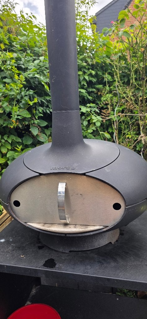 Barbecue Morso Formo en fonte, Ophalen, Gebruikt, Morso, Met accessoires