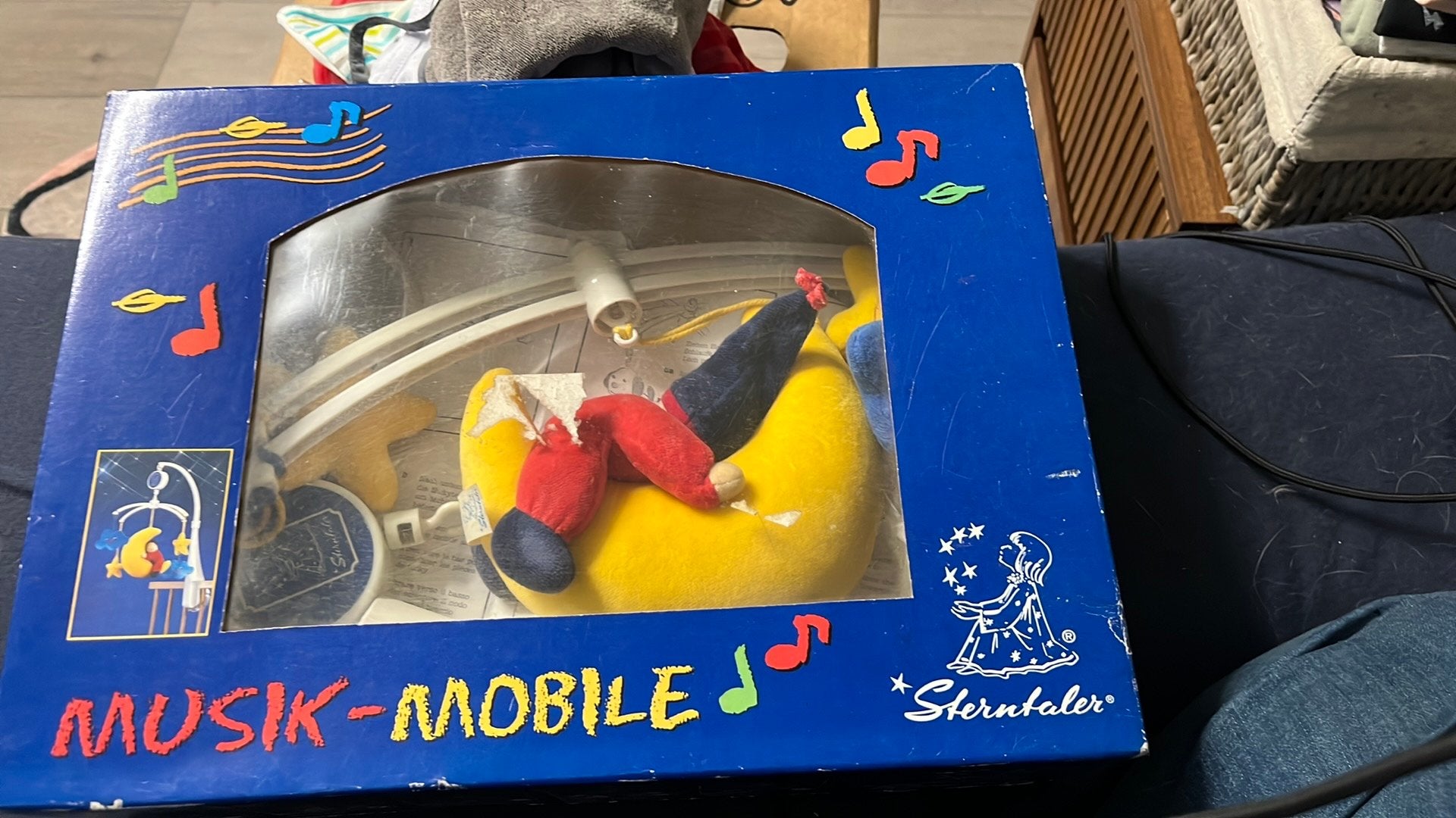 Muziekmobiel, Ophalen, Zo goed als nieuw
