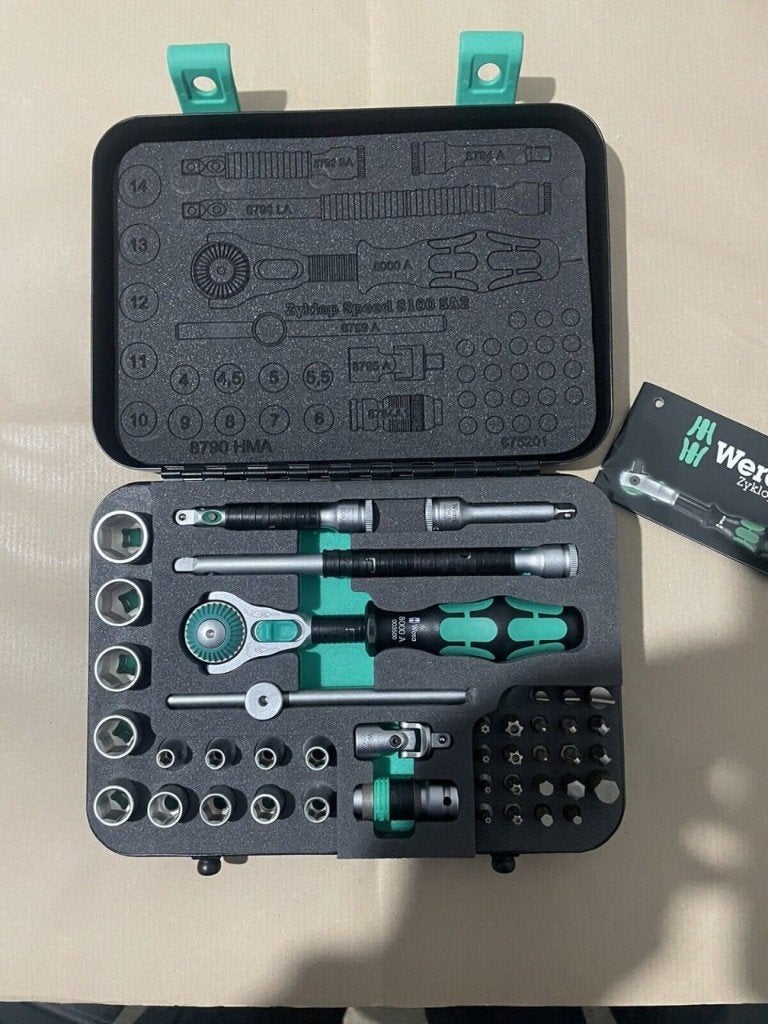 Wera 8100 SA2 Zyklop Speed ​​ratelsleutelset, Bricolage & Construction, Outillage | Outillage à main, Enlèvement ou Envoi, Comme neuf