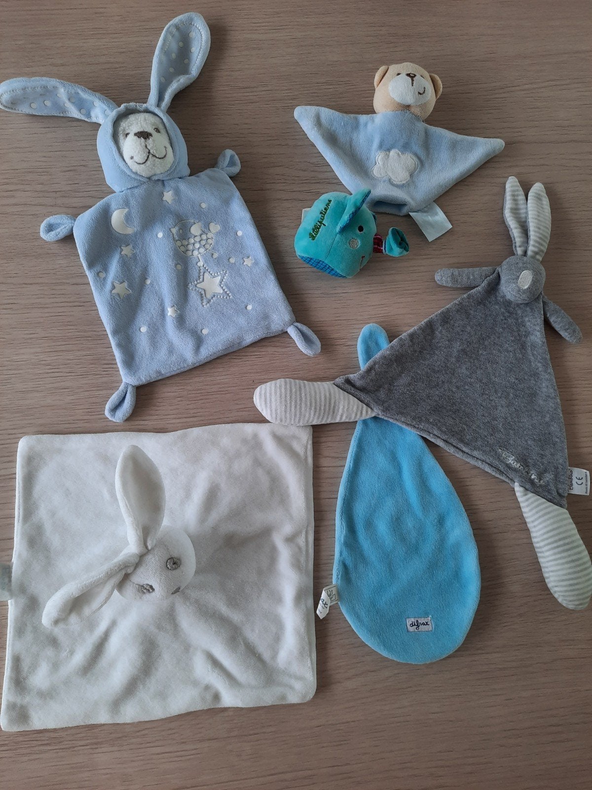 Babyknuffels Bambino, Lilliputiens...., Kinderen en Baby's, Speelgoed | Knuffels en Pluche, Ophalen, Zo goed als nieuw