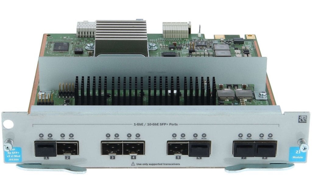 HP ProCurve ZL 8-port 10GbE SFP+ v2 ZL Module J9538A, Computers en Software, Netwerk switches