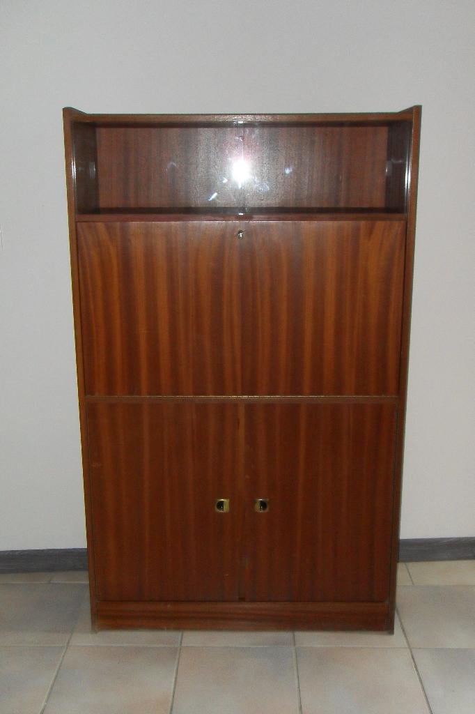 SECRETAIRE Ancien 90x36x H 148cm des années 50, Enlèvement, Utilisé