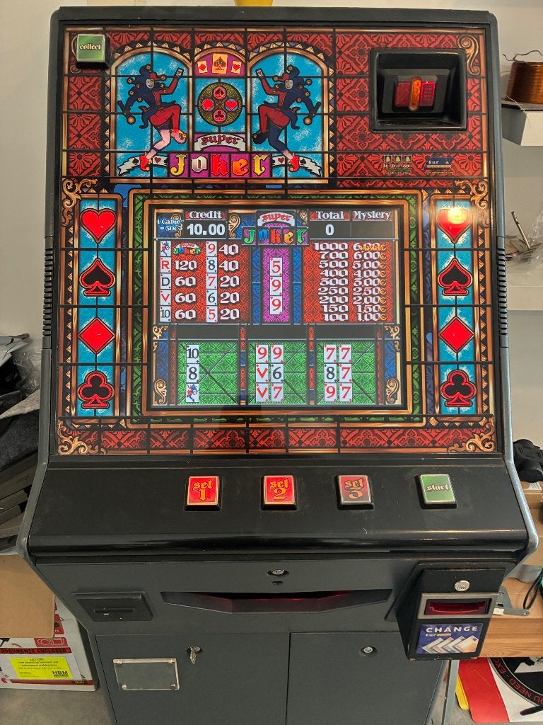 Super Joker Slots, Verzamelen, Euro, Ophalen, Gebruikt, Met sleutels