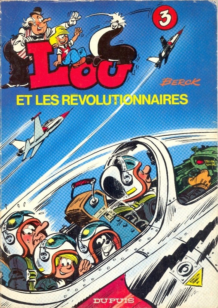 Lowietje nr 3 - Et les revolutionnaires - Franstalig., Gelezen, Eén stripboek, Ophalen of Verzenden, Berck