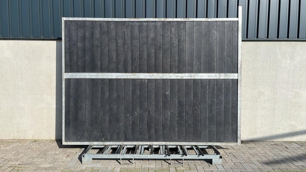 Tussenwand | 3090 x 2200 mm. | Gebruikt | Nette staat, Dieren en Toebehoren, Weidegang, 4 paarden of pony's of meer
