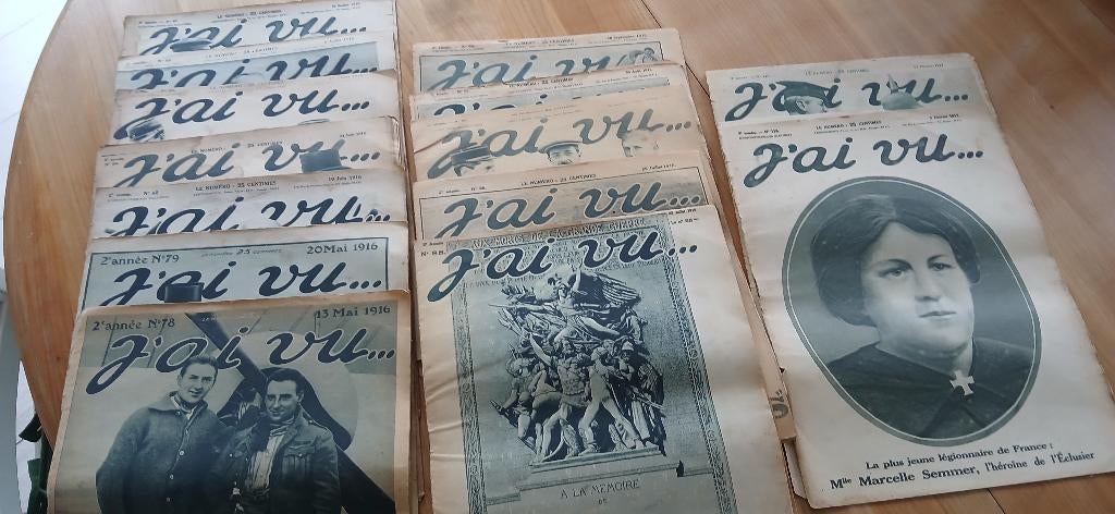 Anciens journaux, Enlèvement, Avant 1920, Journal