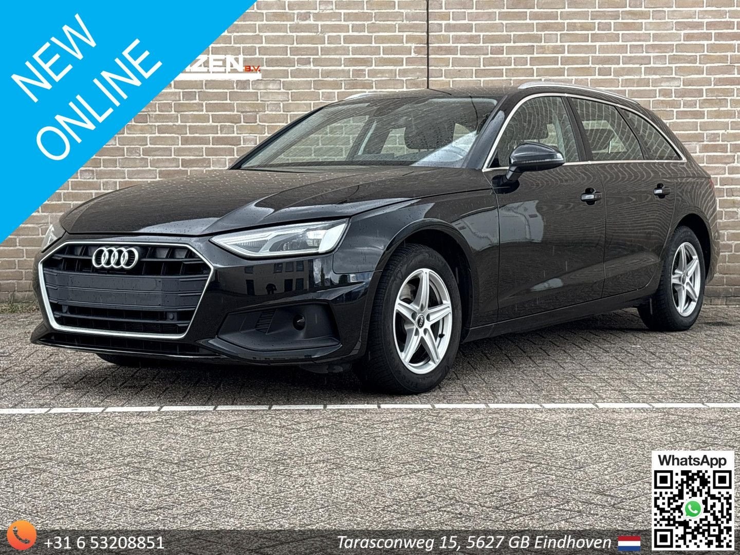 Audi A4 Avant 35 TDI Business Edition | € 11.400,- NETTO! |, Automaat, Emergency brake assist, A4, Zwart