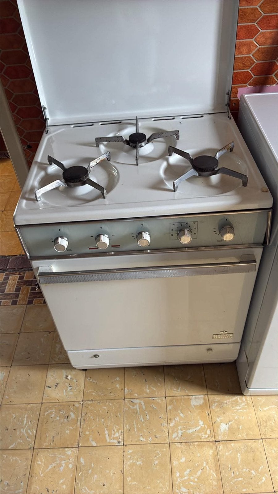 Gas vuur Br50, H 80, Elektronische apparatuur, Fornuizen, Ophalen, Gebruikt, Gas