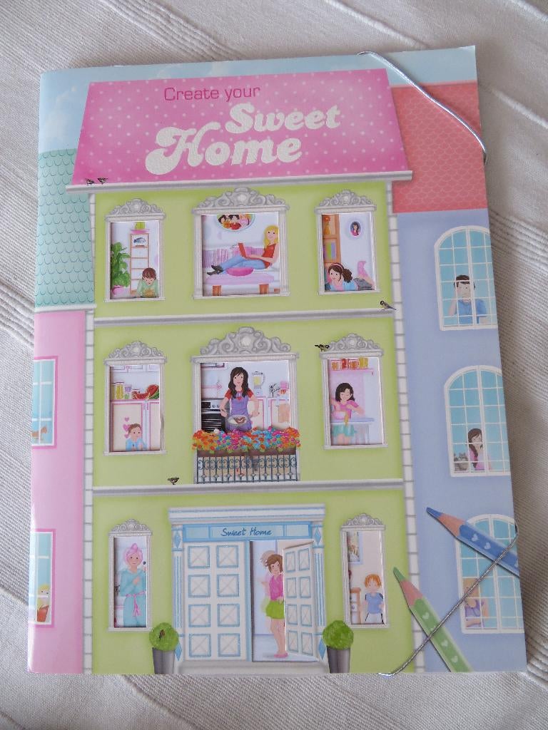 Nieuw tekenboek Creative Studio Sweet Home, Ophalen of Verzenden, Nieuw