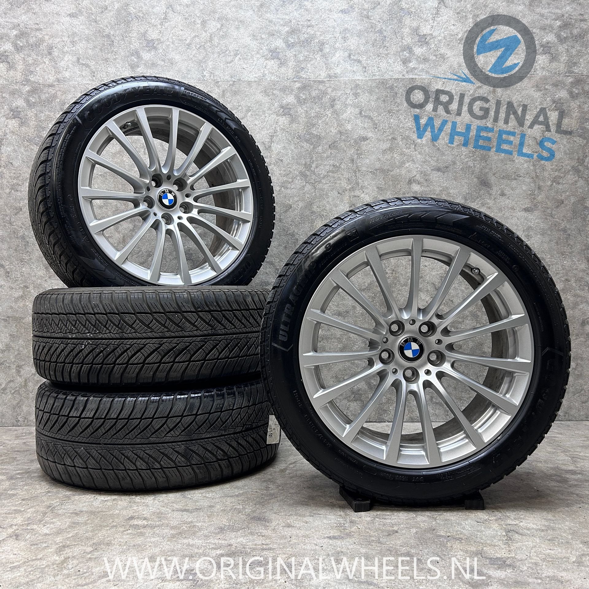 18 inch originele velgen + winterbanden BMW 5 6 serie G30 G3, Pneus et Jantes, Véhicule de tourisme, -, 18 pouces