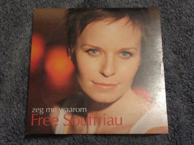 Cd single: Free Souffriau: Zeg Me Waarom - 2 tracks, Ophalen of Verzenden, Zo goed als nieuw, Nederlandstalig