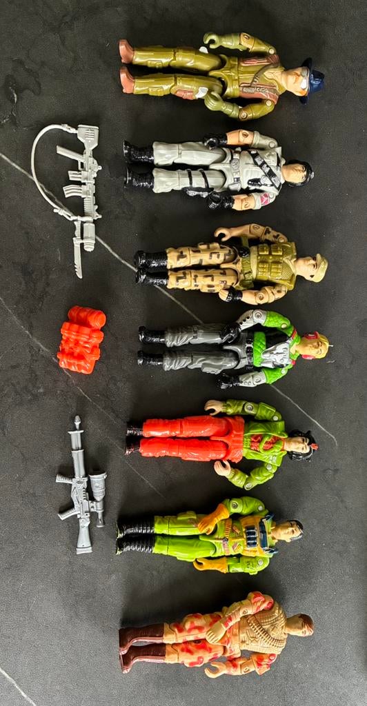 Vintage gi joe lot figuurtjes, Enlèvement ou Envoi, Comme neuf
