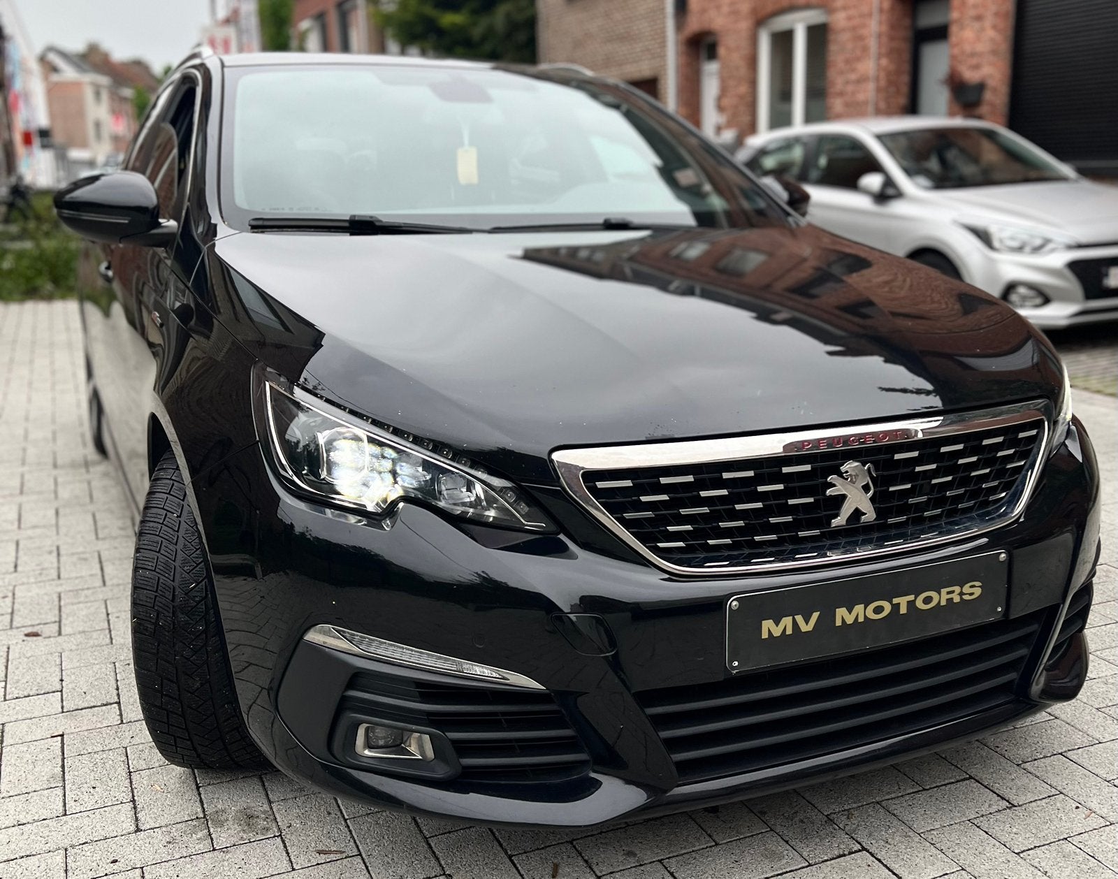 2019 Peugeot 308 SW GT Line, 1.5 Blue HDI/eerste eigenaar!, Auto's, Euro 5, Stof, Zwart, Zwart