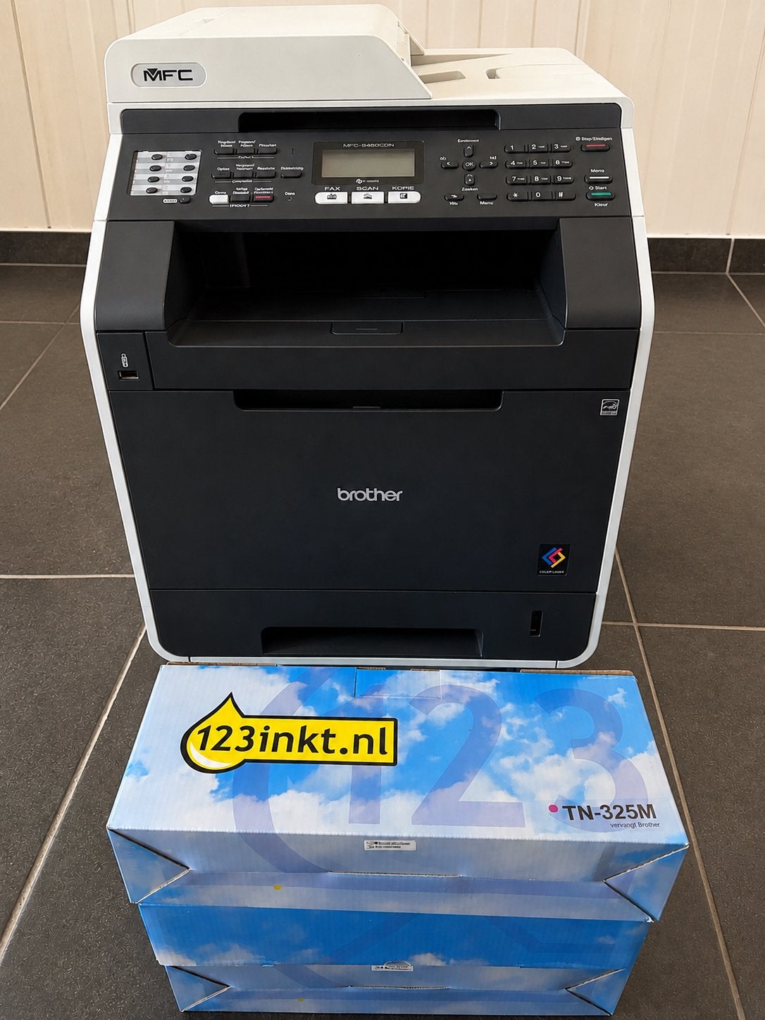 brother mfc 9460cdn - 4in1 kleuren laser printer, Ophalen, Zo goed als nieuw, Printer