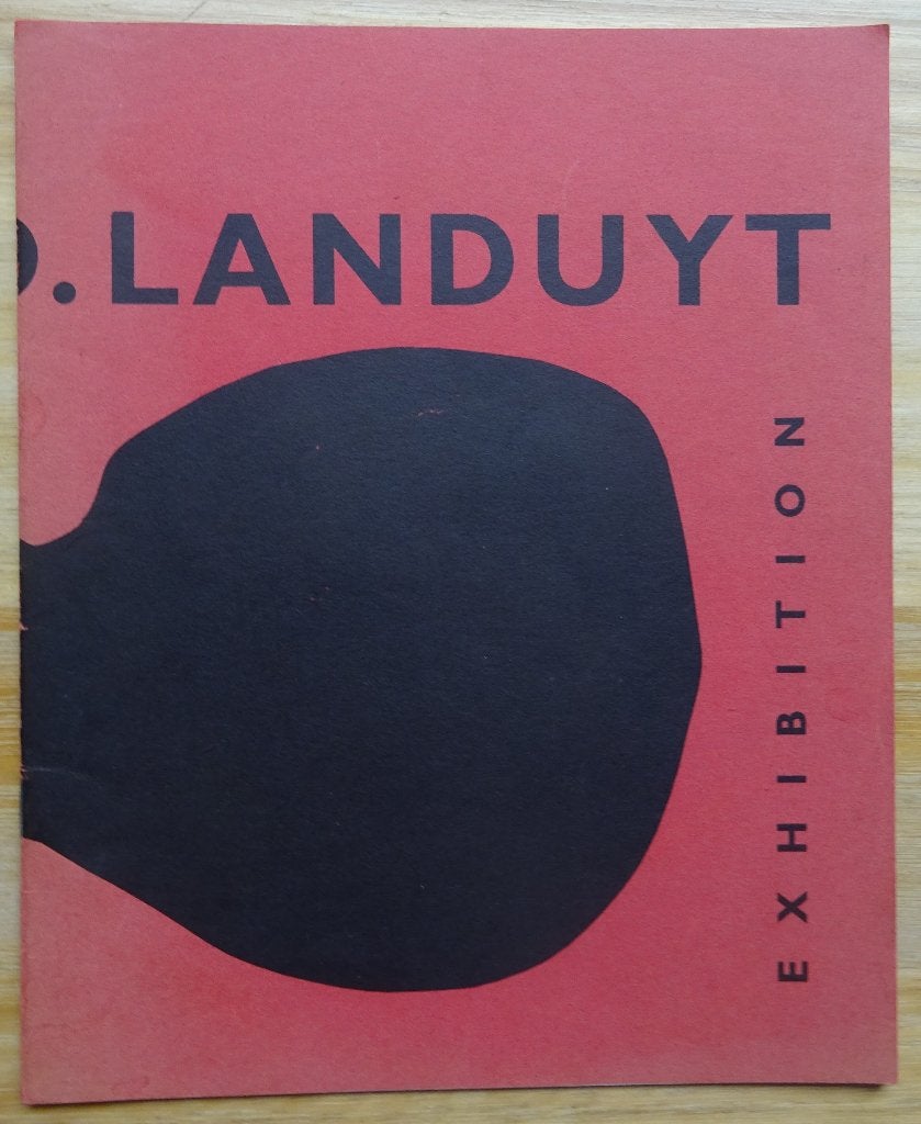 Octave Landuyt, 1961 New York !! zeldzaam, Peinture et dessin, Enlèvement ou Envoi, Langui Emile, Utilisé