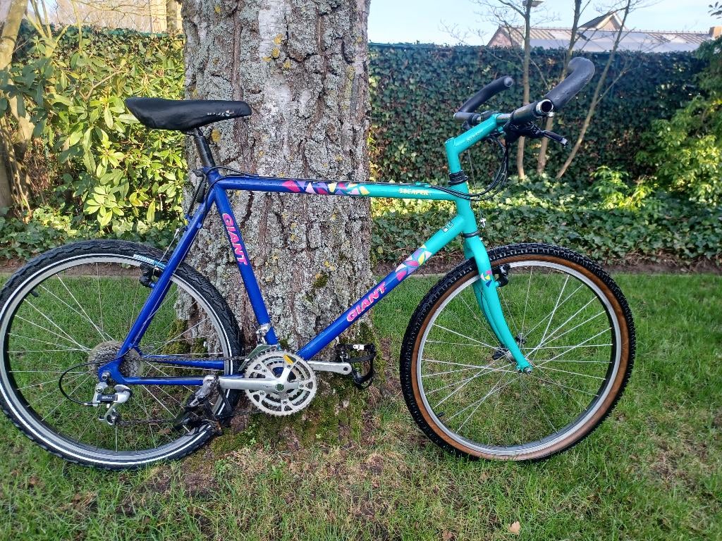 Mountainbike - Retro - GIANT ESCAPER, Vélos & Vélomoteurs, Vélos | VTT & Mountainbikes, Utilisé, Hommes, Giant, 53 à 57 cm, VTT rigide
