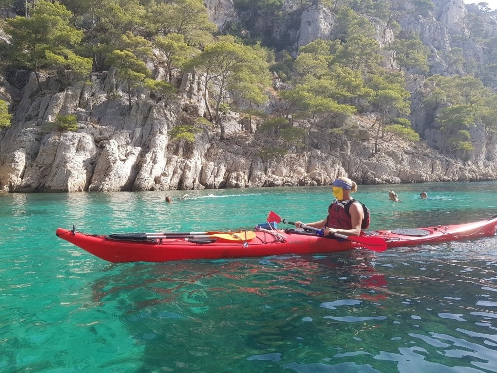 Zeekajak TE KOOP, Sports nautiques & Bateaux, Enlèvement, Utilisé, 1 personne