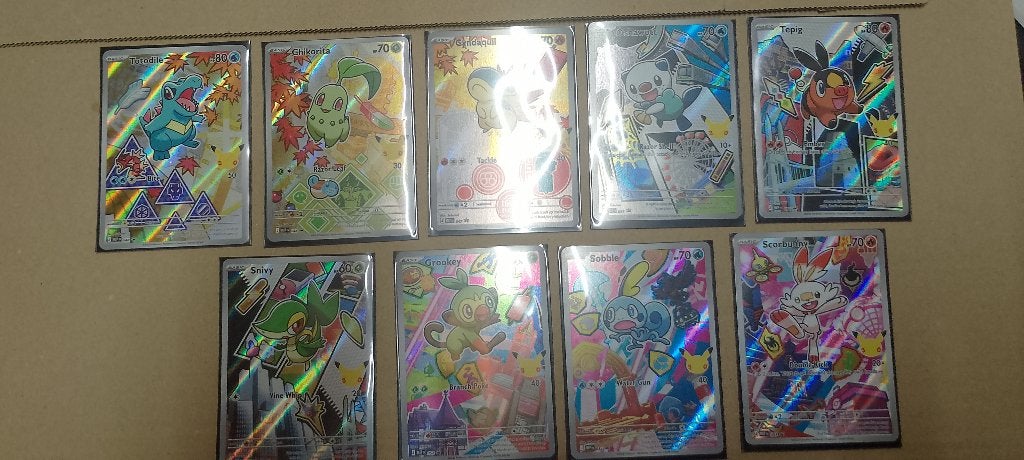 Pokemon first partner illustration series 2 9 starters, Ophalen