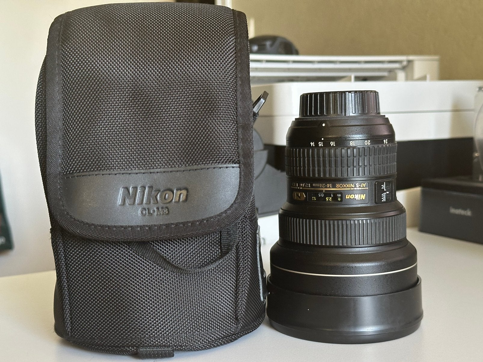 Nikon 14 24 f2.8, Enlèvement, Comme neuf