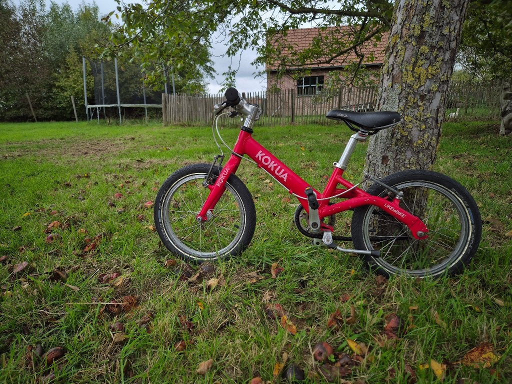 kokua kinderfietsje 16 inch, Ophalen, Gebruikt, 16 tot 20 inch, Kokua