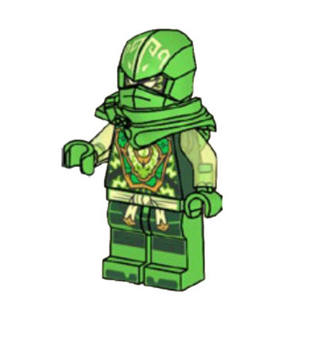 Lego Ninjago Dragon Power Lloyd Minifiguur #8, Lego, Ophalen of Verzenden, Zo goed als nieuw, Minifiguur