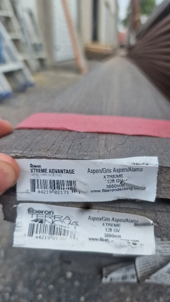 Fiberon Xtreme Aspen 366 cm - Composite, Enlèvement, Neuf, 250 cm ou plus, Planches