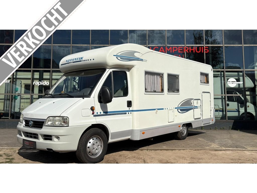 Adria Coral 660 SL, Fiat ducato, Caravanes & Camping, Camping-cars, Jusqu'à 4, 6 à 7 mètres, Boîte manuelle, Diesel