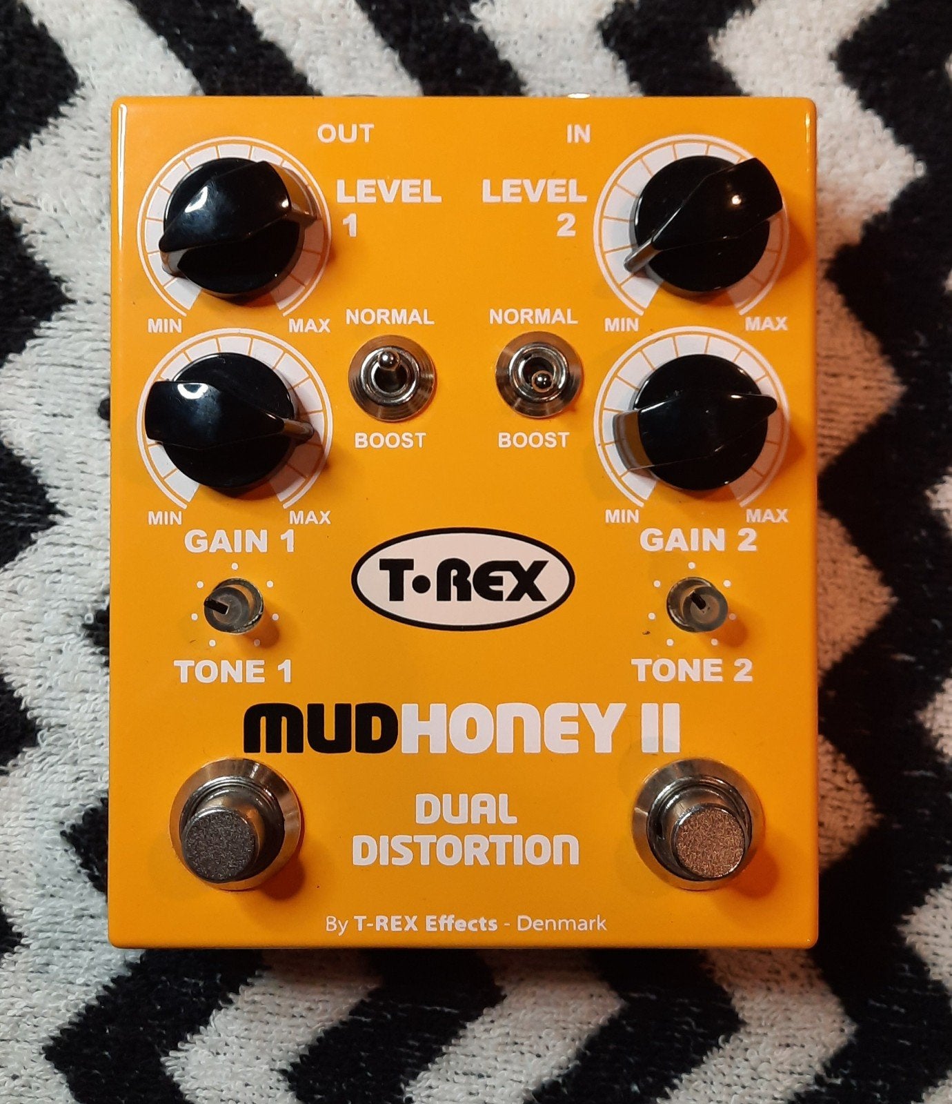 T-REX Mud Honey II - Dubbele overdrive/vervorming, Ophalen of Verzenden