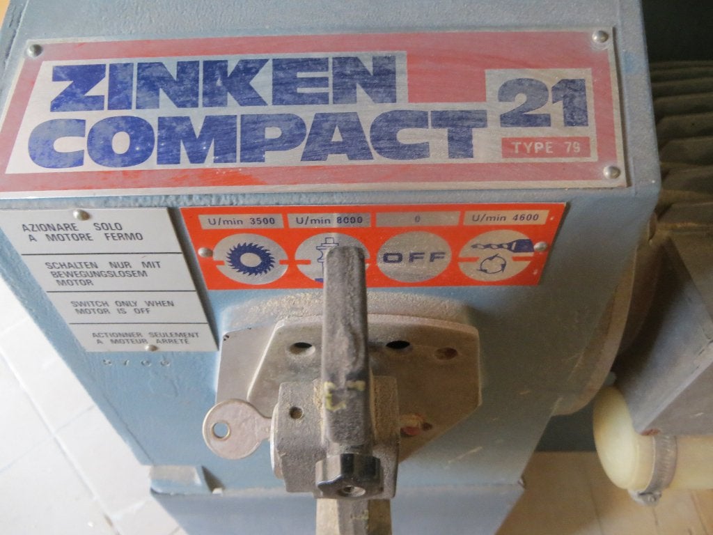 hout combine Zinken compact 21, Doe-het-zelf en Bouw, Gereedschap | Zaagmachines, Ophalen, Gebruikt, Overig