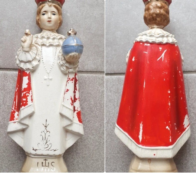 enfant jésus de Prague (22cm), Antiquités & Art, Enlèvement ou Envoi