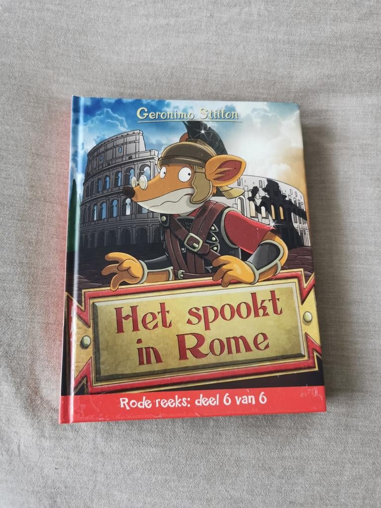 Geronimo Stilton rode reeks - het spookt in Rome, Ophalen