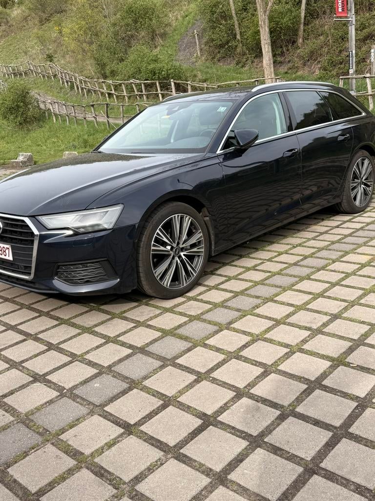 Audi A6 A6 Avant 40 TDI S tronic, Auto's, Euro 6, Blauw, Leder, Particulier