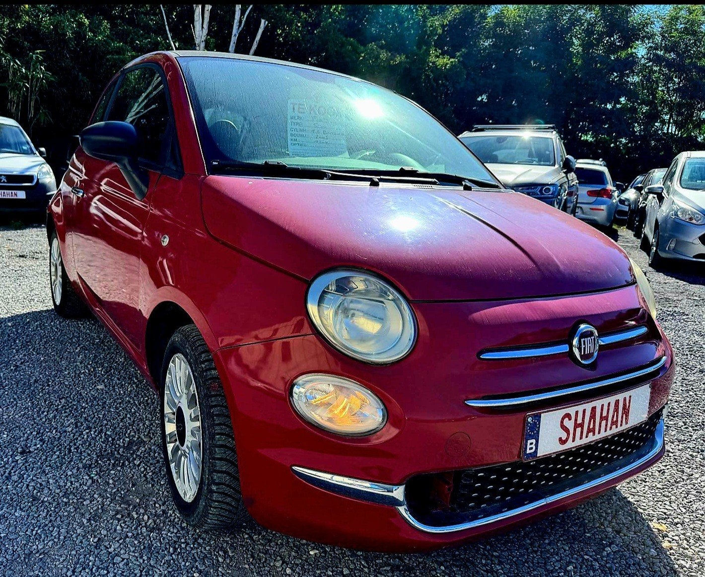 Fiat 500 benzine, Auto's, Voorwielaandrijving, Stof, Zwart, 4 cilinders