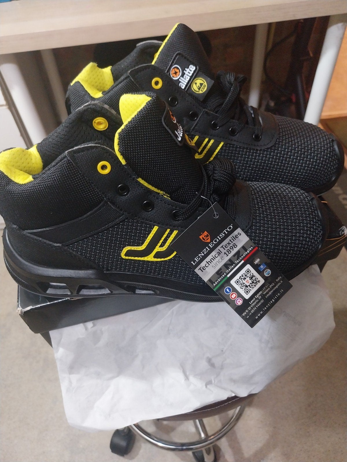 chaussures sécurité jallatte, Enlèvement
