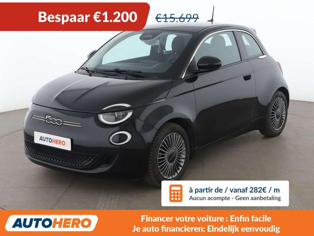 Fiat 500E electric drive 87 kW Icon (automatique), Achat, 87 kW, https://public.car-pass.be/vhr/d75b6fff-30b9-400f-89e2-debd3010d2de
