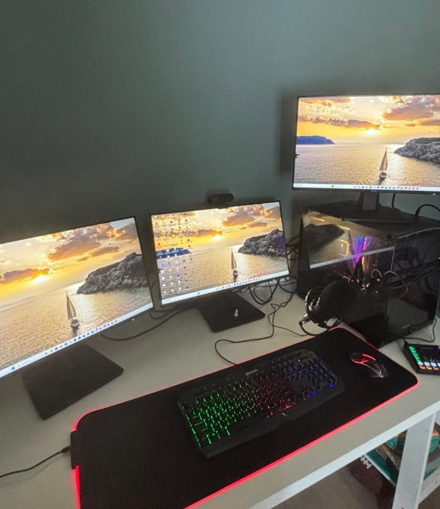 Setup gaming, Informatique & Logiciels, 32 GB, Comme neuf, Enlèvement, Gaming