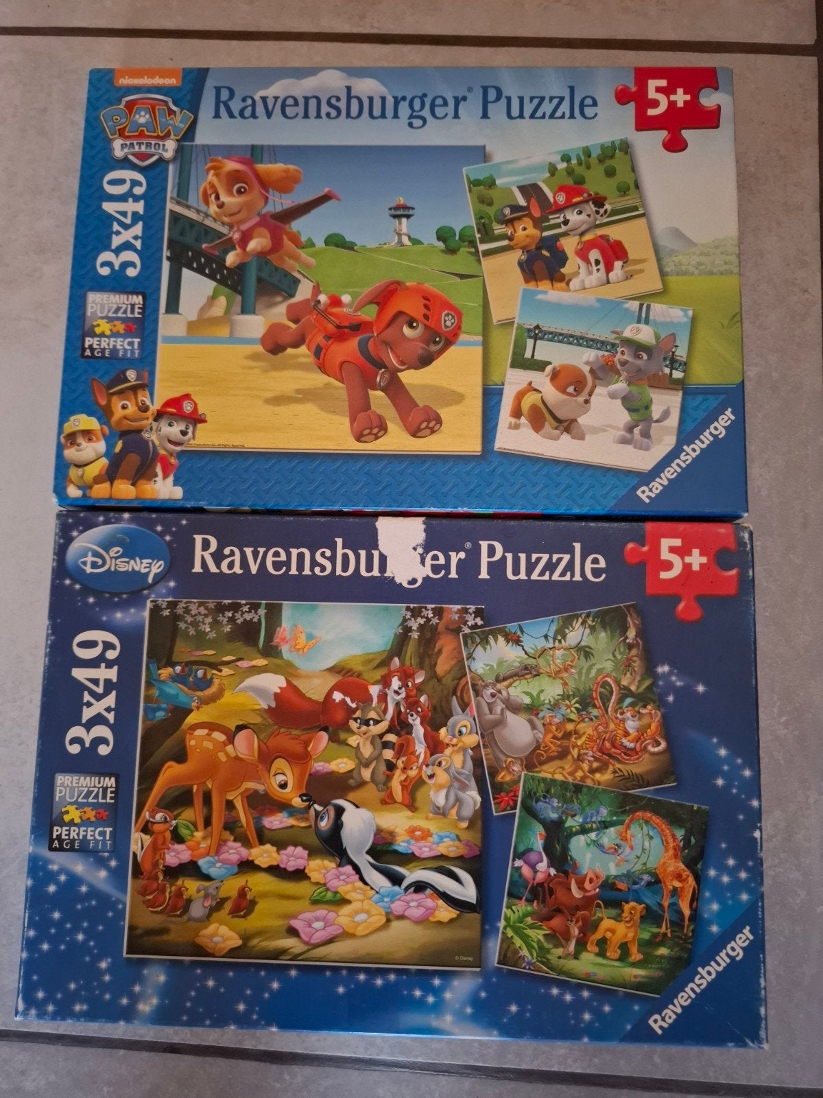 lot 2 puzzles enfant 5+, Enlèvement