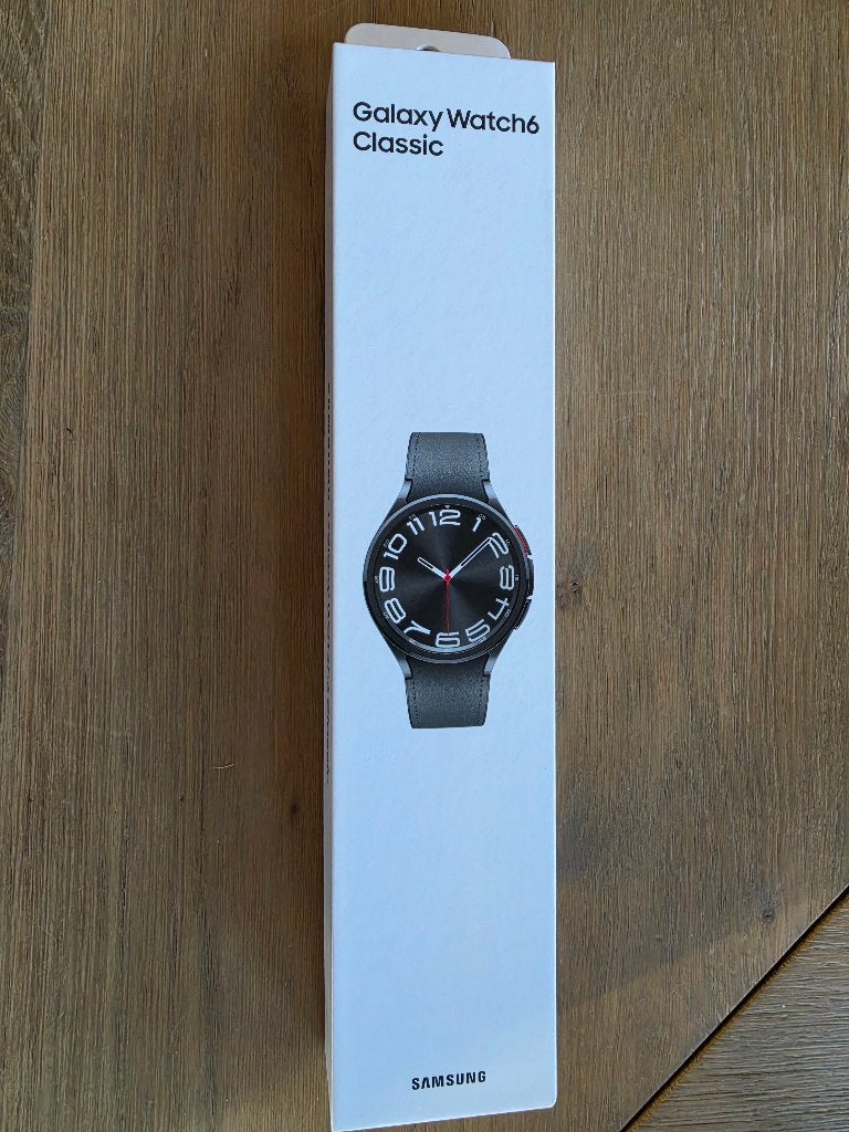 Galaxy watch6 classic, Ophalen of Verzenden, Nieuw, Zwart, Samsung Galaxy