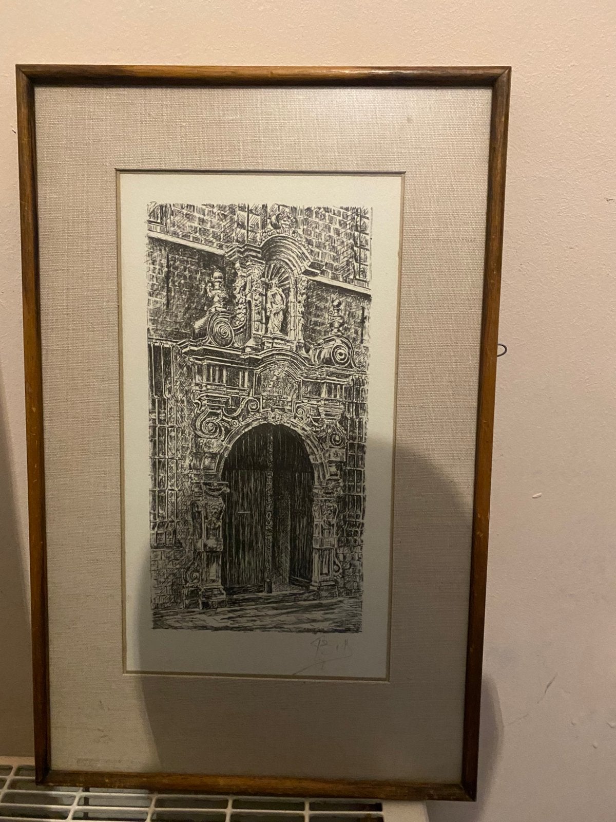 Gravure door Jacques Gorus, Ophalen, Gravure