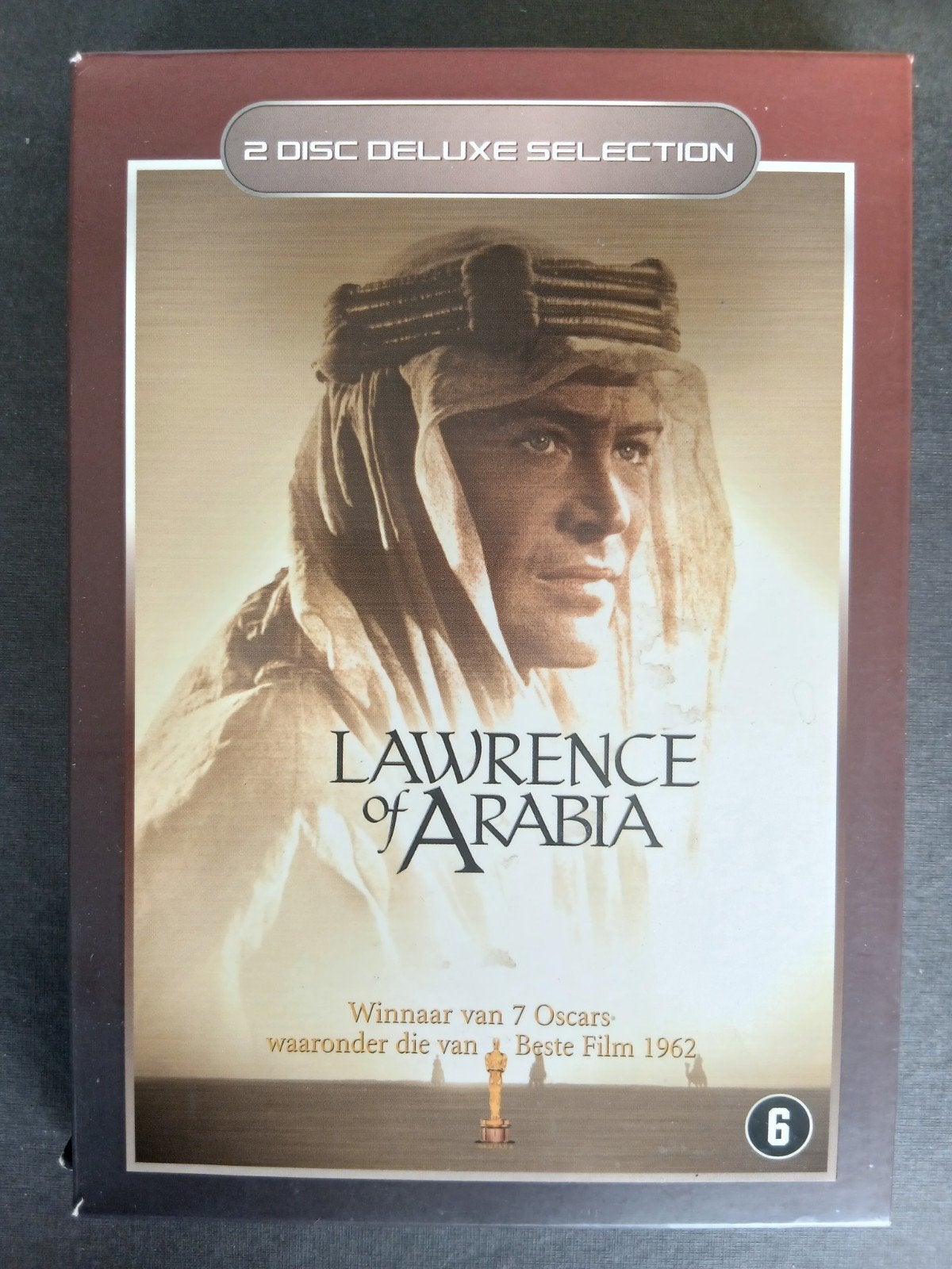 Lawrence of Arabia (1962) Alec Guinnes, Anthony Quinn, Cd's en Dvd's, 1960 tot 1980, Nederlands, Ophalen of Verzenden, Zo goed als nieuw