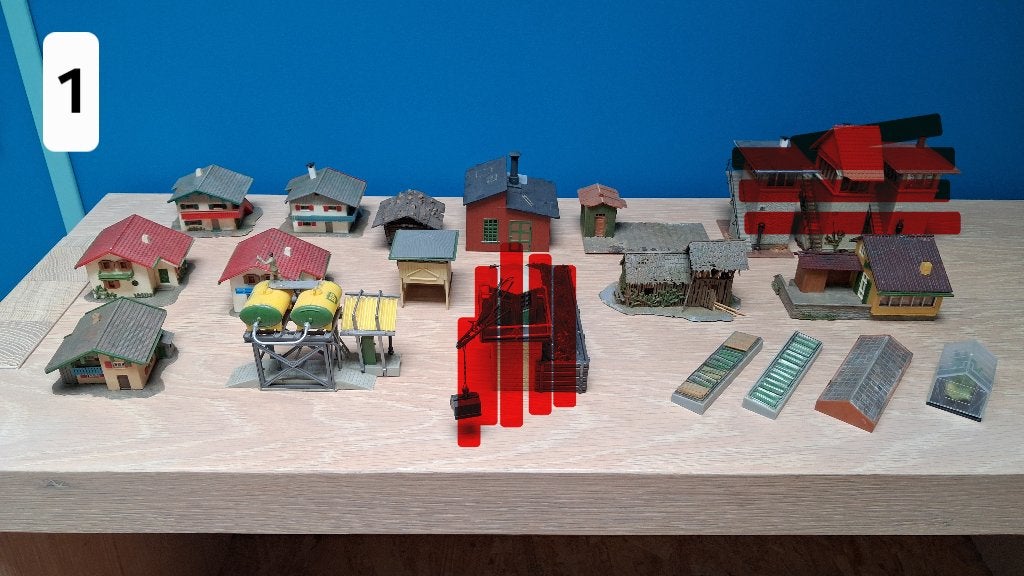 Modélisme - Faller - HO 1:87, Enlèvement, Utilisé, Pont, Tunnel ou Bâtiment