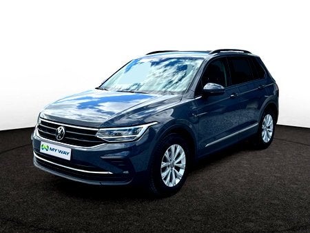 Volkswagen Tiguan 1.5 TSI ACT Life OPF, Autos, Argent ou Gris, Achat, Boîte manuelle, Détection des panneaux routiers
