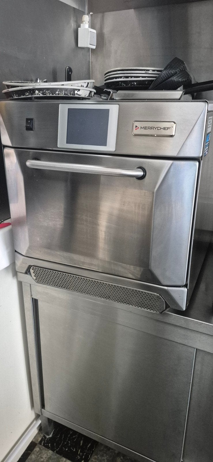 Merrychef eikon e4, Ophalen