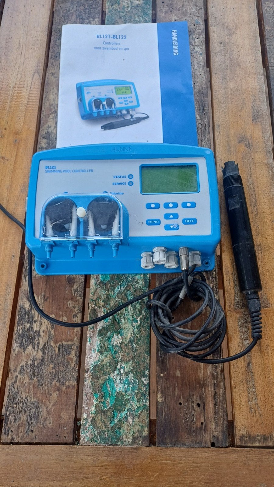 Te koop goedwerkende HANNA BL121 doseersysteem voor zwembad, Enlèvement