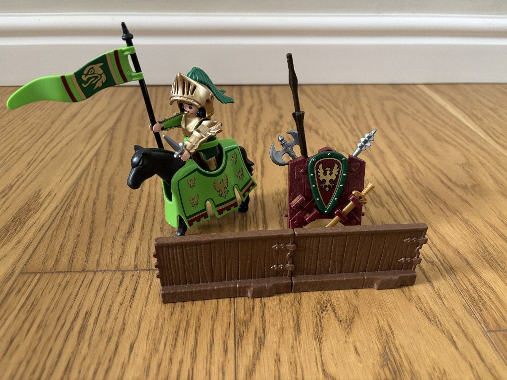 PLAYMOBIL Tornooiridder van de Orde van de Adelaar - 5355, Ophalen, Complete set, Zo goed als nieuw, Knights