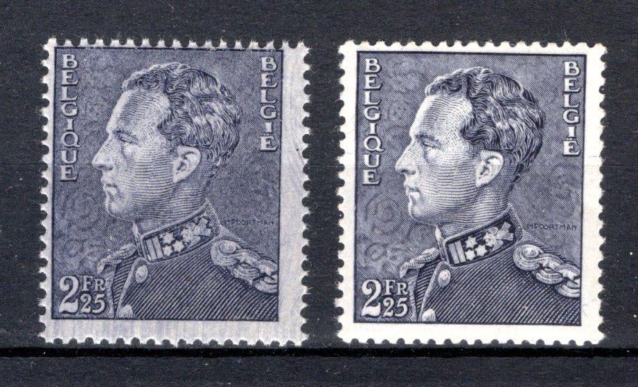 529/529a MNH 1939 - Koning Leopold 3, Ophalen of Verzenden, Postfris, Postfris